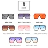 Soei Fashion Square Square Womens Sunglasses Ins Popular Vintage Men Nails Sun Glases Female One Goggle Shades UV4001