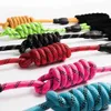 2pcs Adjustable Dogs Leash Pets Noose Loop Lock Clip Rope Pet Dogs Accessories Arm Bath Nylon Reflective Ropes Harness 211006