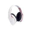 Cuffie wireless Cuffie Bluetooth sopra l'orecchio Auricolari bassi stereo Auricolari da gioco regolabili pieghevoli con microfono per telefono PC