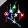 Night market led Gloves small toys creative finger tip top spinning children's ring bracelet adult nightclub gadgets