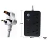Desktop Multi Power Plug with 3 AC Outlets 6 USB Fast Charging Ports Socket Adapter US UK EU AU Timer2620