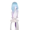 Other Event & Party Supplies Game Arknights Mizuki Cosplay Light Blue Purple Gradient Long Heat Resistant Synthetic Hair Halloween242V