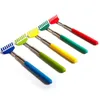 Justerbart rostfritt stål Back scratcher Hem Teleskopisk Portabel Utdragbar Itch Flexibel Claw Scratch Tool Soft Grip Sn2778