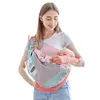 Carriers Slings Backpacks Baby Wrap Carrier Sling For Borns Multifunctional Infant Nursing Cover Cotton Mesh Fabric Breastfeedi
