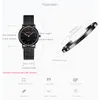 Chenxi Brand Black Women Watches Women's Fashion Watch High Quality Ultra Thin Quartz Watches Jewelry Bracelet Relogio Feminino Q0524