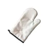 Sublimação Forno Mitts Set Hot Pad Luvas de Transferência de Calor Luvas Potenciômetro Polyster DIY Insulado Pad Home Cozinha Acessórios