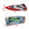 4 kanaler Laddning Höghastighets fjärrkontroll Båt Twin Motor Kid Chirdren Elektriska leksaker
