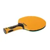 1 adet Çift Balık Uzun Saplı Ping Pong Raketi Çift Yüz Masa Tenisi Raketi Kürek Plastik Kauçuk Masa Tenisi Yarasa Kürek T200410