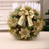 30 / 40cm Kerstgarland krans Pinecone decoraties voor thuis Xmas feestartikelen opknoping ornament decoratie 211019