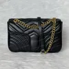 最高品質のファッション女性のショルダーバッグ12色の高級女性のハンドバッグデザイナー財布のトートゴールドチェーンメッセンジャーバッグ26cm JN8899