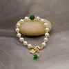 Bransoletka dla kości słodkowodnej kobiet z koralikami Koreańska Bransoletka Koreańska prosta studencka dziewczyny biżuteria Trum22