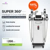 5 in 1 cryolipolysis vacuum weight loss machine beauty Super 360 fat freezing