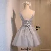 캐주얼 드레스 빈티지 라이트 샴페인 레이스 드레스 여자 진주 얇은 여성 드레스 공식 파티