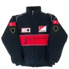 F1 Racing Suit Style Style Retro Style осень и зимний пальто хлопчатобумажную куртку с полной вышивкой униформа зимнее хлопковое Jack2357