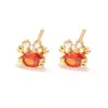 crab earrings