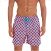 Short de laçage à la mode pour hommes pour la plage d'été 2022 feuille de bambou floral