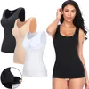 Tank Tops Için Dahili Sutyen Raf Sutyen Rahat Geniş Kayış Temel Kaşkorse Sleeveltop Shaper Çıkarılabilir Sutyen X0507