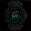 Męskie Zegarek Wojskowy Wodoodporny Smael Sport Watch Armia LED Cyfrowe Stopwatches dla Mężczyzna 1802 Relogio Masculino Zegarki G1022