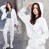 Small Bodywear Sports Suit 2021 Early Spring Women's Wear Large Size Fashion Western Style Leisure Two Piece and Pants