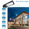AUGIENB 200W 136 LED Solar Motion Sensor Light Odr Waterproof Security Lamp - 88