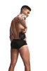 New Sexy Men's Hips Uomini imbottiti Underwear Boxer Enhancing Hip Sponge Pad Underpants Traspirante Uomo Boxer Shorts H1214