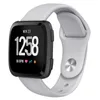 Silikonowy pasek Versa 2 -pasmowa miękka nadgarstka Wodoodporna opaska do przechowywania do akcesoriów bransoletki Fitbit Versa Versa