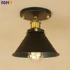 Plafoniere IWHD Stile Americano Loft Lampade A Led Camera da Letto Vintage per Soggiorno Lamparas De Techo Apparecchi di Illuminazione