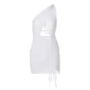 캐주얼 드레스 드레스 여성 여름 미국 바람 2022 유행 섹시한 holow-out 로프 스트랩 Vestidos Blg134779