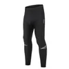 Pantaloni da corsa Santic Calzamaglia da ciclismo da uomo 4D Imbottito MTB Bici da strada Pile Termico Alta elasticità Ourdoor Sport Leggings da equitazione in montagna