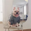 Chaqueta de invierno con cordón para mascotas, abrigo grueso y cálido para perros, ropa para cachorros, Teddy Schnauzer Bulldog