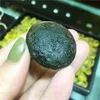 Decorative Objects & Figurines 1pcs Moldavite Czech Meteorite Impact Glass Beads Rough Stone Crystal Energy