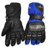 men's and women's Outdoor winter gloves motorcycle waterproof wind resistant warm in winter thickened movement points gloves H1022