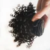 Бразильская девственная волоса красивая короткая коротка типа 6 -дюймового извращенного кудрявого утечка