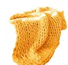 Одеяла зимнее вязание ручной работы мягкое теплое толстое вязаное одеяло из толстой пряжи домашний декор для кровати Seokq5957643