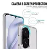 Transparenta Clear Case Fodral för Huawei P50 Pro P40 Lite P30 PLUS Y8P Y7P Y6P Y5P P SMART NOVA 8 SE Y8S Y9S COVER