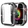 Crystal Diamond with Screen Protector Case pour Iwatch 40mm 44mm Series 6S5349564971