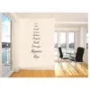 Characters "Love Live Hope" Room Decor DIY Decals Removable Wall Sticker 210420