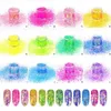 Nail Glitter 2022 paljetter Super Color Powder Eye Decoration Bottled Goblin Set klistermärke Fluorescerande V0B7 Prud22