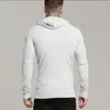 Spring Fashion Sports Hooded Tröjor Män Turtleneck Mens Tröjor Slim Fit Pullover Men Tröja Män Fitness Stickatwear 211018