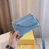 Boxes Bags Flap Purse Women Shoulder Bag Plain Fashion Letter Printing Chain Decoration Zipper Genuine Leather Long Strap
