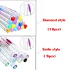 Ciglia finte 910 pezzi Mascara Wand Tube Diamond Set Crystal Spoolies Pennello per extension ciglia monouso vuoto2928000