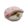 Cama de invierno 2 en 1 para gatos, cama redonda cálida para mascotas, cama larga de felpa para perros, saco de dormir cálido, sofá, cojín, nido para perros pequeños, gatos, gatitos 210713