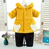 Baby Winter Kleding Sets Kinderen Meisjes Kerst Kleding Set Cartoon Dikke Warme Sneeuw Pak Baby Bebe Kids Frozen Winter outfits8520187