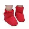 Bottes bébé tout-petits garçons filles chaussures d'hiver mes premiers marcheurs pour bébés bottes à semelles souples en fourrure