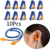 Domésticos domésticos Silicone Silicone Adequado Prevenção de Ruído Publugs Ouvir Proteção Redução de Redução dos Públicos do Navio Earwax de Natação Earwax