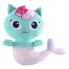 Gabby maison de poupée jouets en peluche Mercat dessin animé animaux en peluche sirène chat sirène peluche poupées enfants cadeaux d'anniversaire Playset