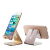 UPhone Mounts Holders niversal Aluminium Métal Tablettes de téléphone portable Support de support de bureau pour PC Support de support pour iPhone 6 6S 5S SE Galaxy Note 5