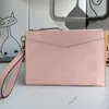 Borsa a mano da donna alla moda Borsa a tracolla in morbida pelle Borsa portachiavi alla moda con portafoglio medio da polso rimovibile