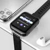 MP4-spelare 2021 Bluetooth Watch MP3-spelare Pekskärm Inbyggd högtalare med pedometer Video FM-radioinspelningsmodul
