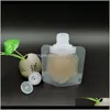 Packing Bags 3050100Ml Clamshell Packaging Stand Up Spout Pouch Plastic Hand Sanitizer Lotion Shampoo Makeup Fluid Travel Bag Wb2854 K Pwnph